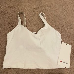 NWT Lululemon Align tank in white size 4
